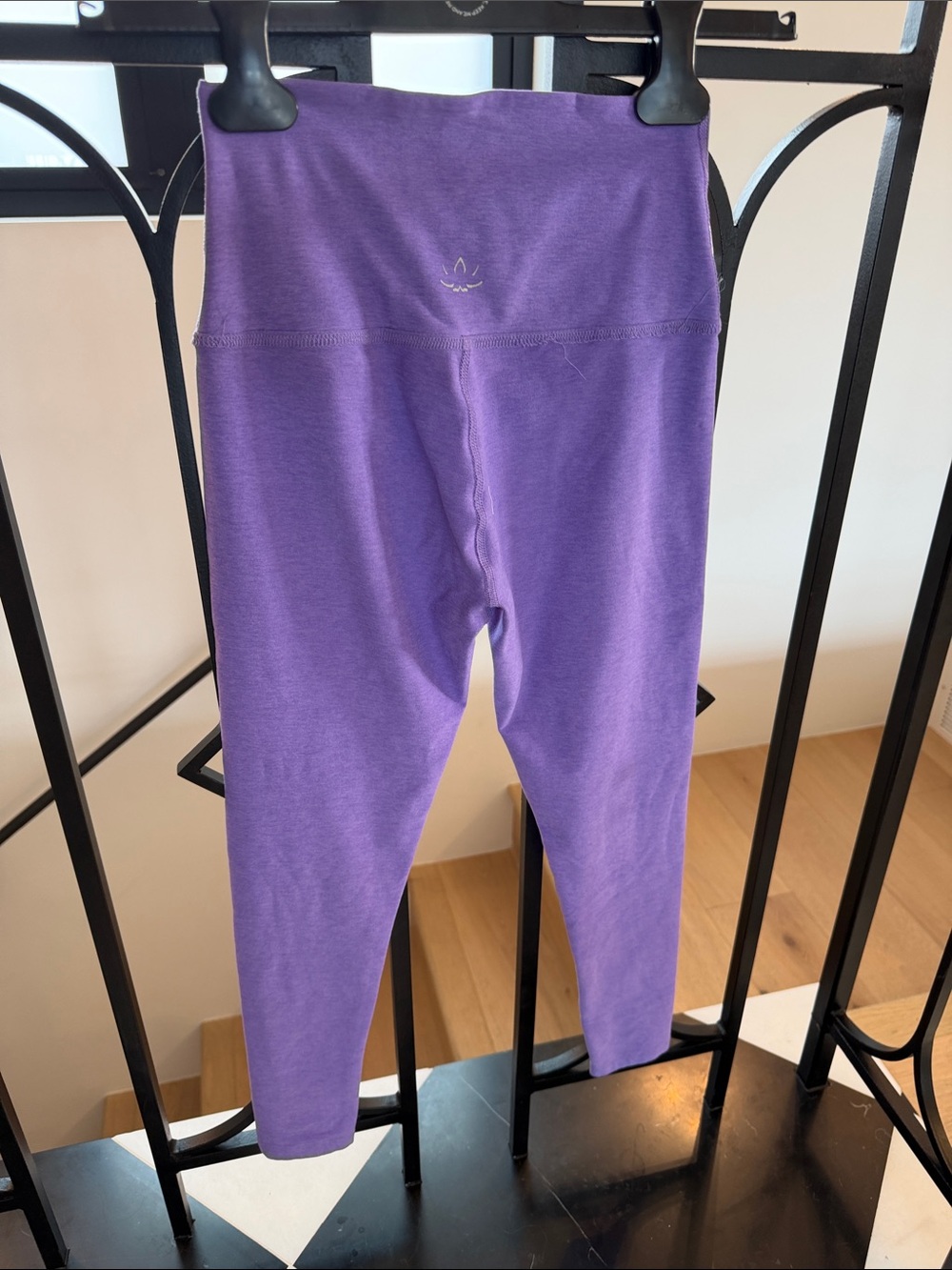 Beyond Yoga Purple Seamless High-Waist Leggings